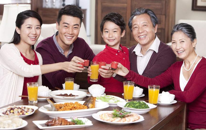 全自动采样与家人庆祝